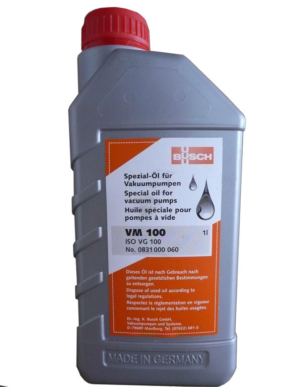 Вакуумное масло Busch VM 100 1 литр, вязкость ISO-VG 100 | 0831000060