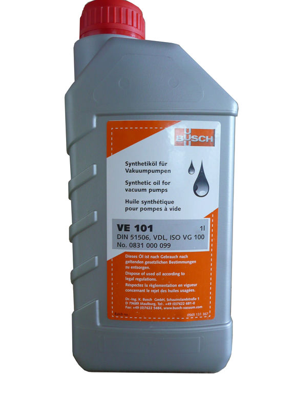 Вакуумное масло Busch VE 101 1 литр, вязкость ISO-VG 100 | 0831000099