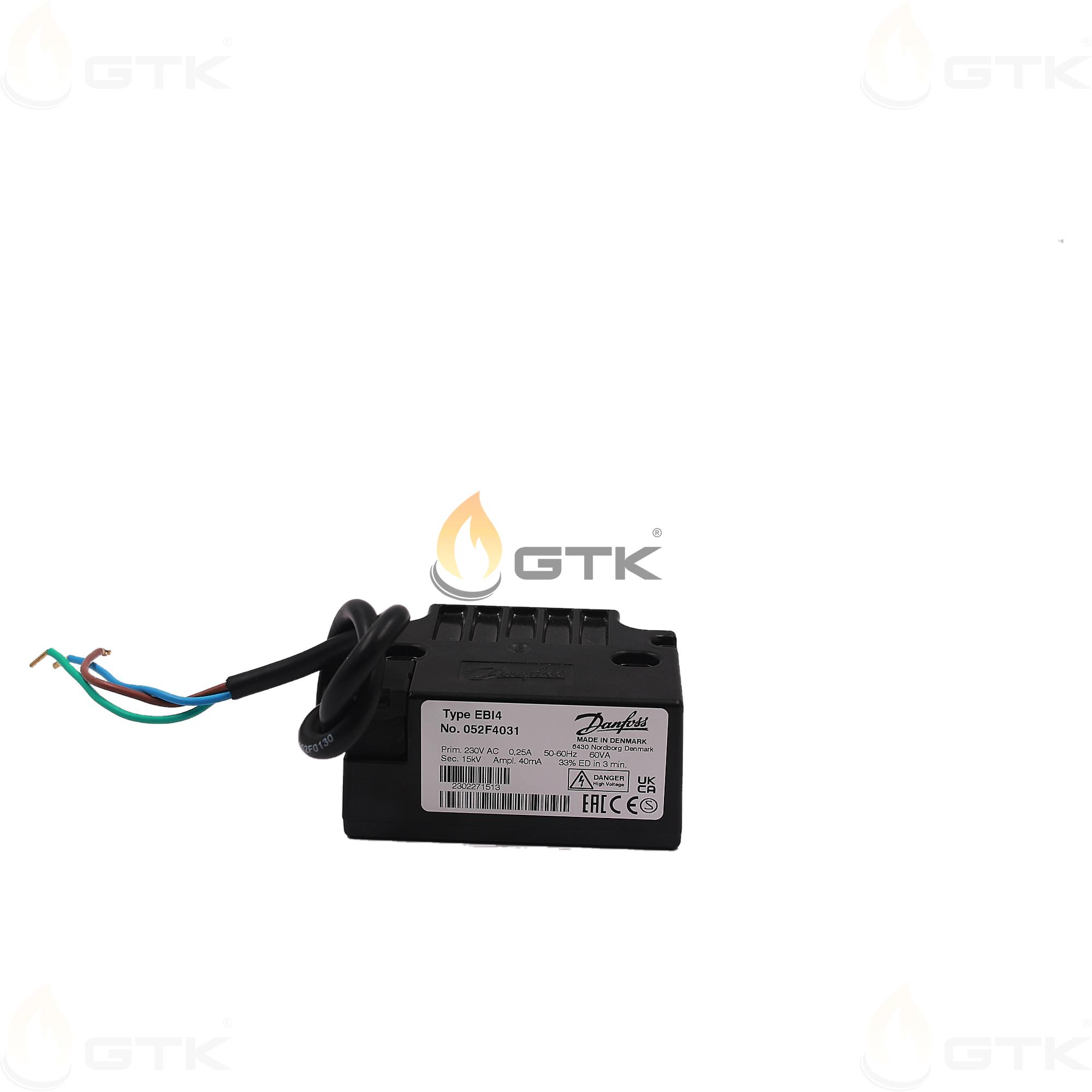 Трансформатор розжига Danfoss EBI4, арт: 052F4031