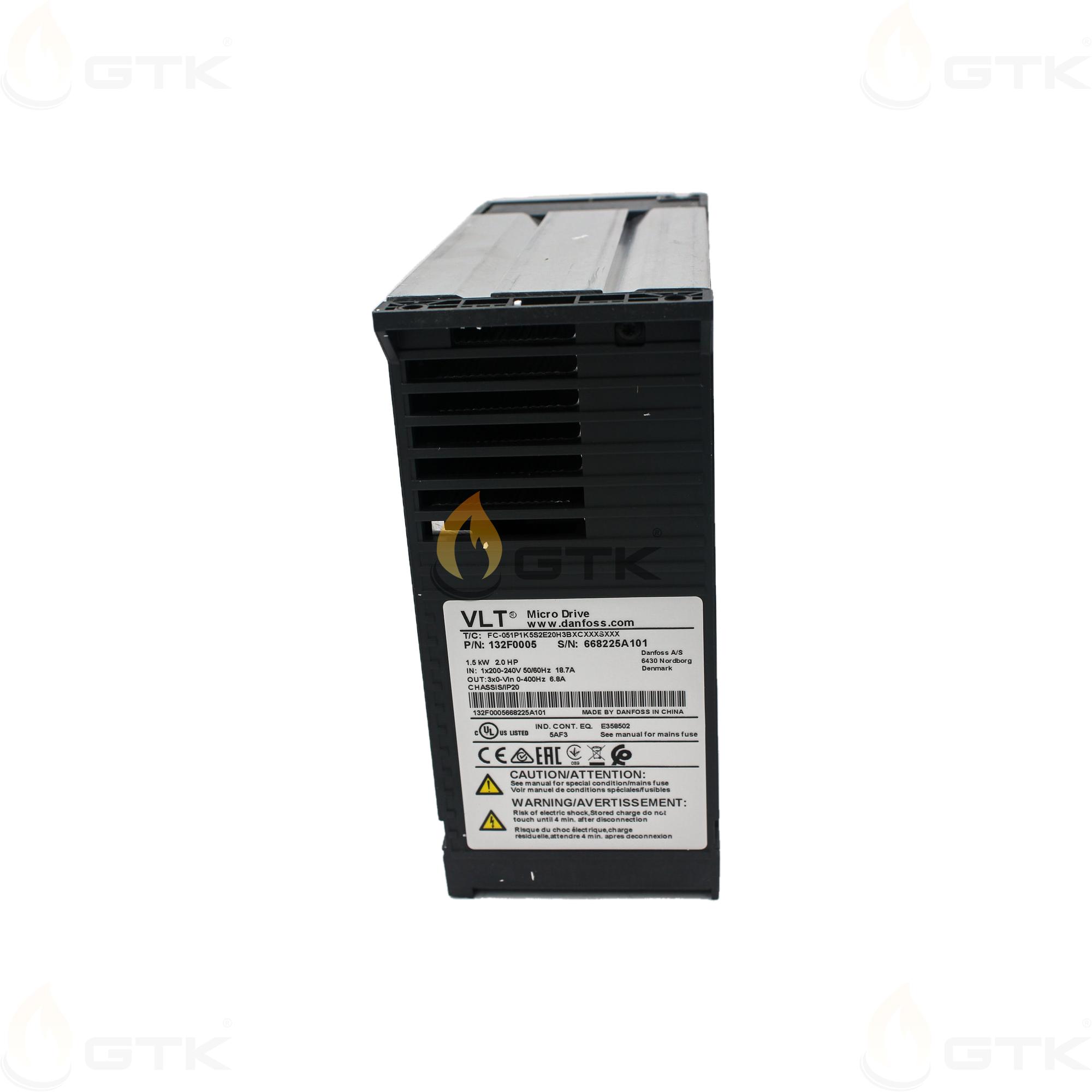 Частотный преобразователь Danfoss VLT Micro Drive FC 51 1,5 кВт (200-240, 1 фаза), арт: 132F0005