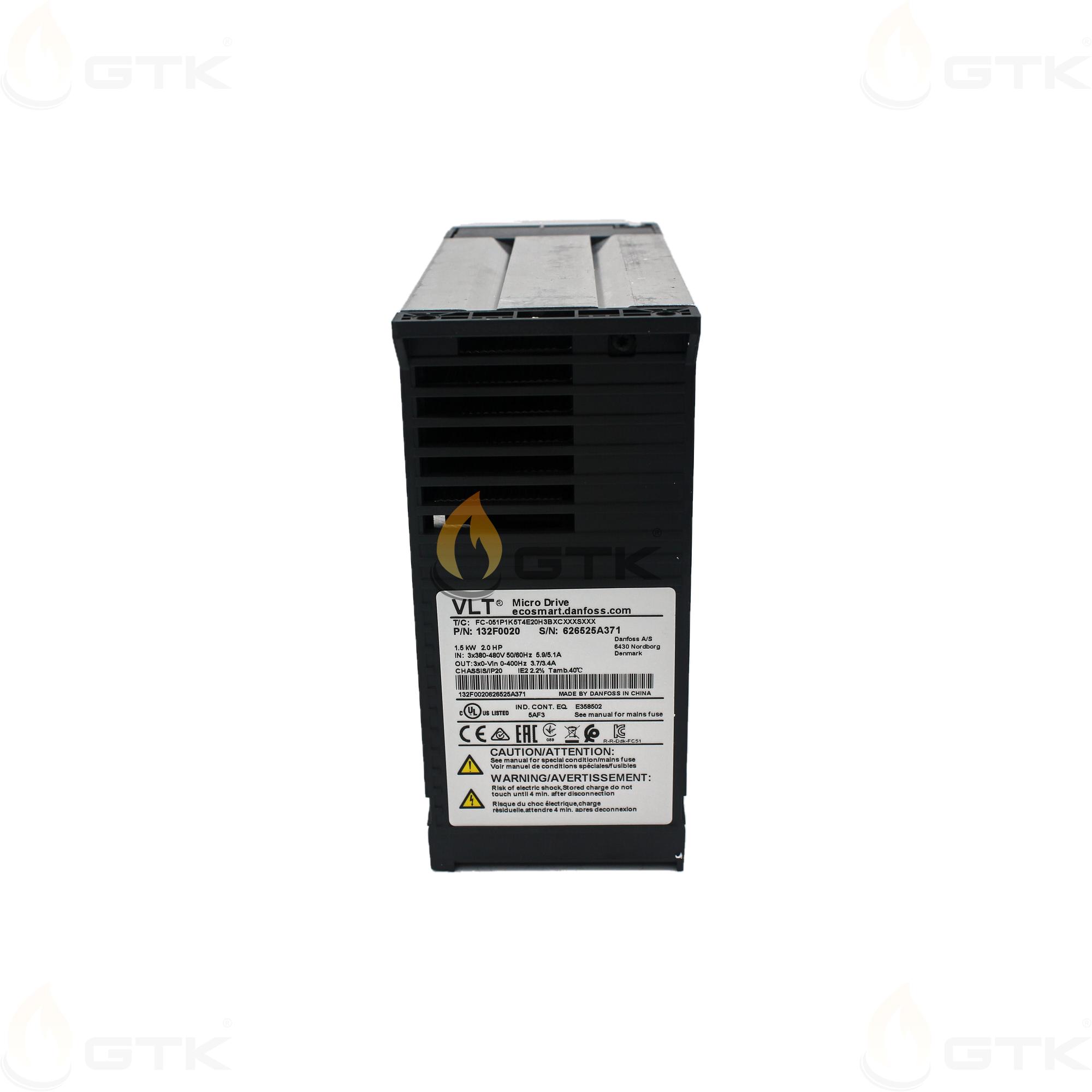 Частотный преобразователь Danfoss VLT Micro Drive FC 51 1,5 кВт (380 - 480, 3 фазы), арт: 132F0020