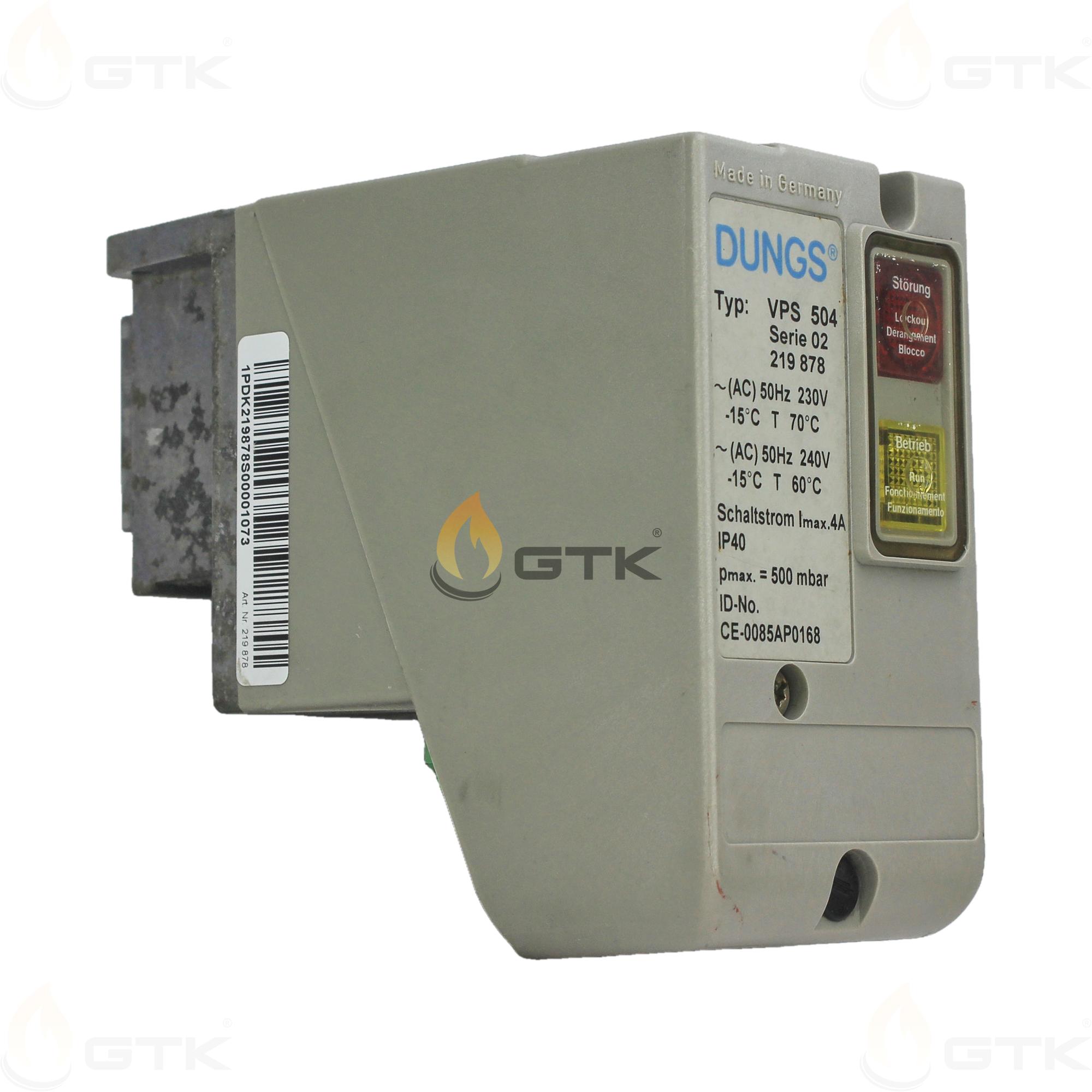 Блок контроля герметичности Dungs VPS 504 S02,  219878