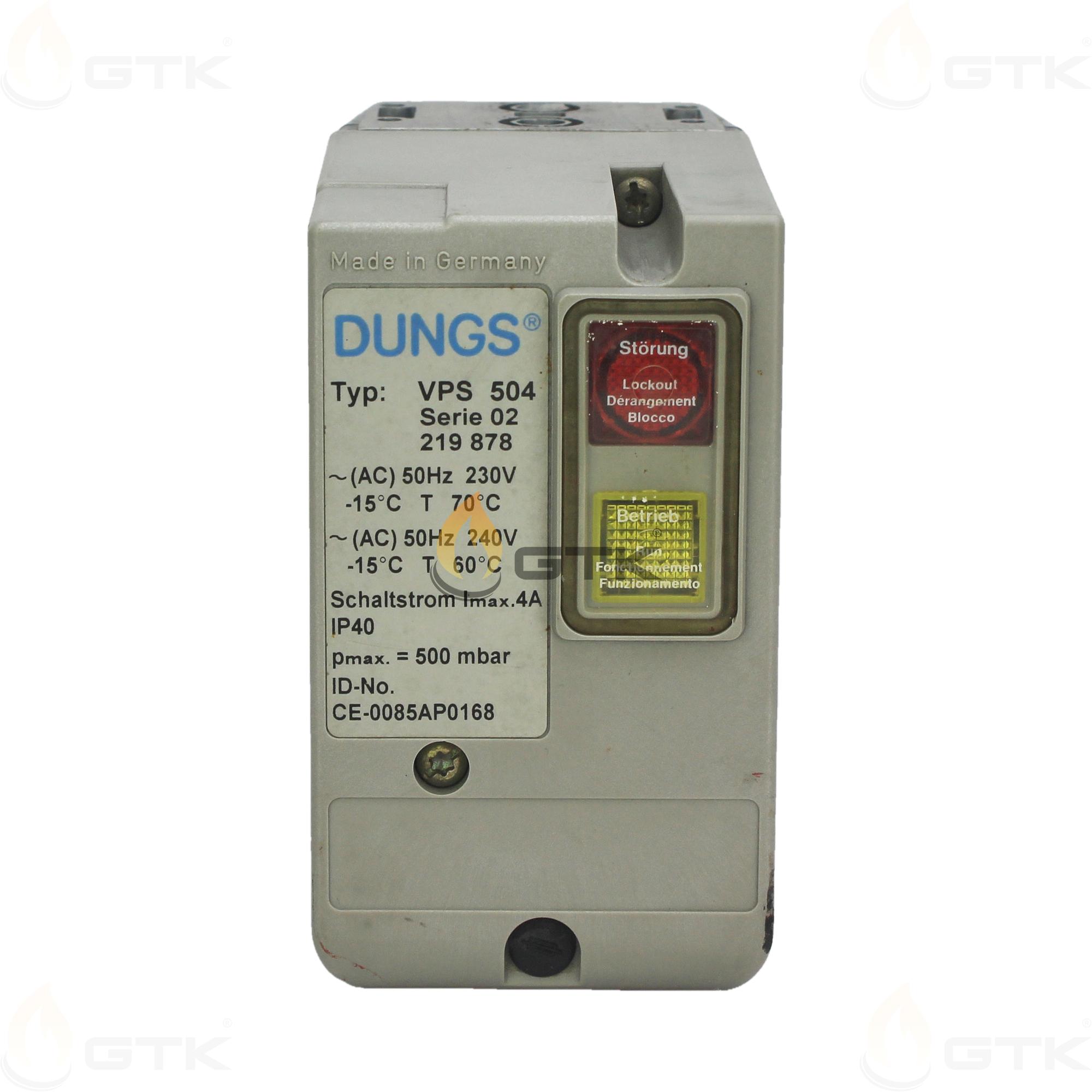 Блок контроля герметичности Dungs VPS 504 S02,  219878