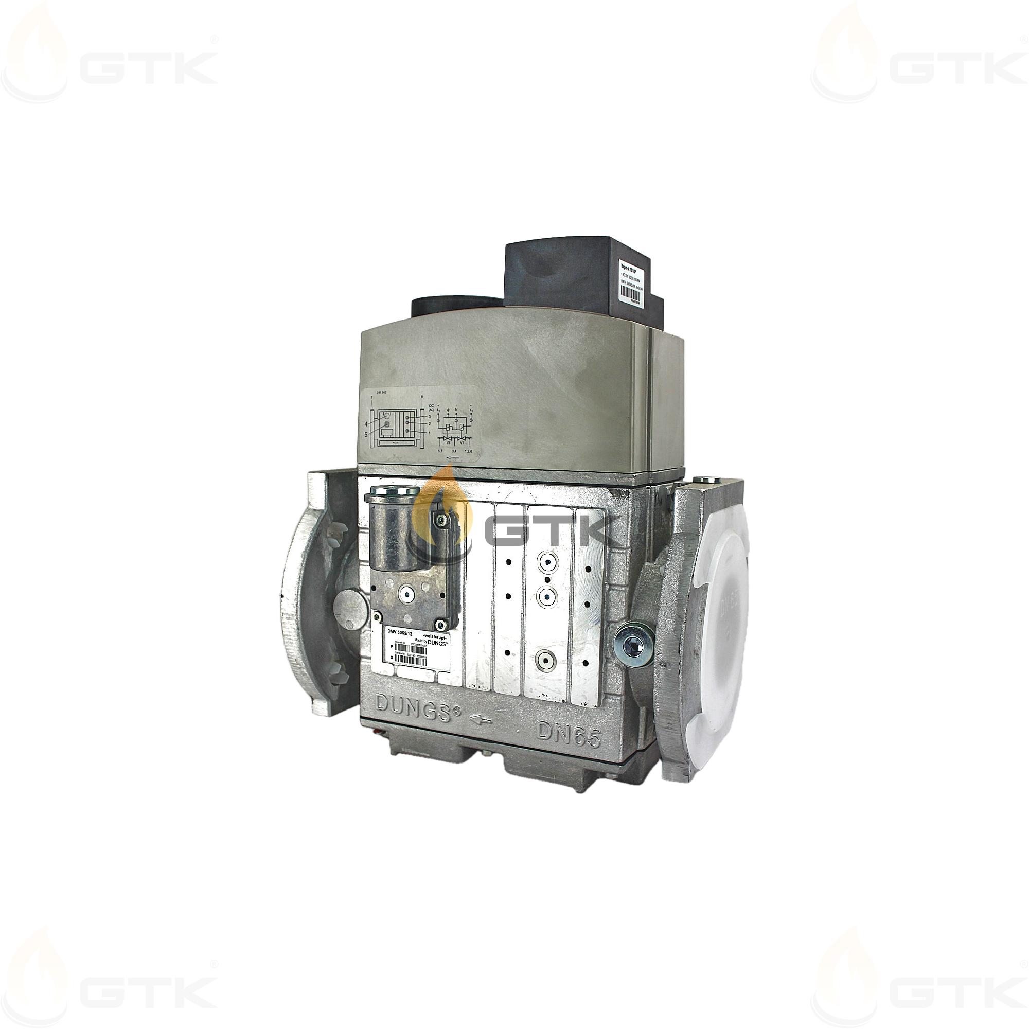 Газовый электромагнитный клапан Weishaupt DMV 5065/12 арт. 625007