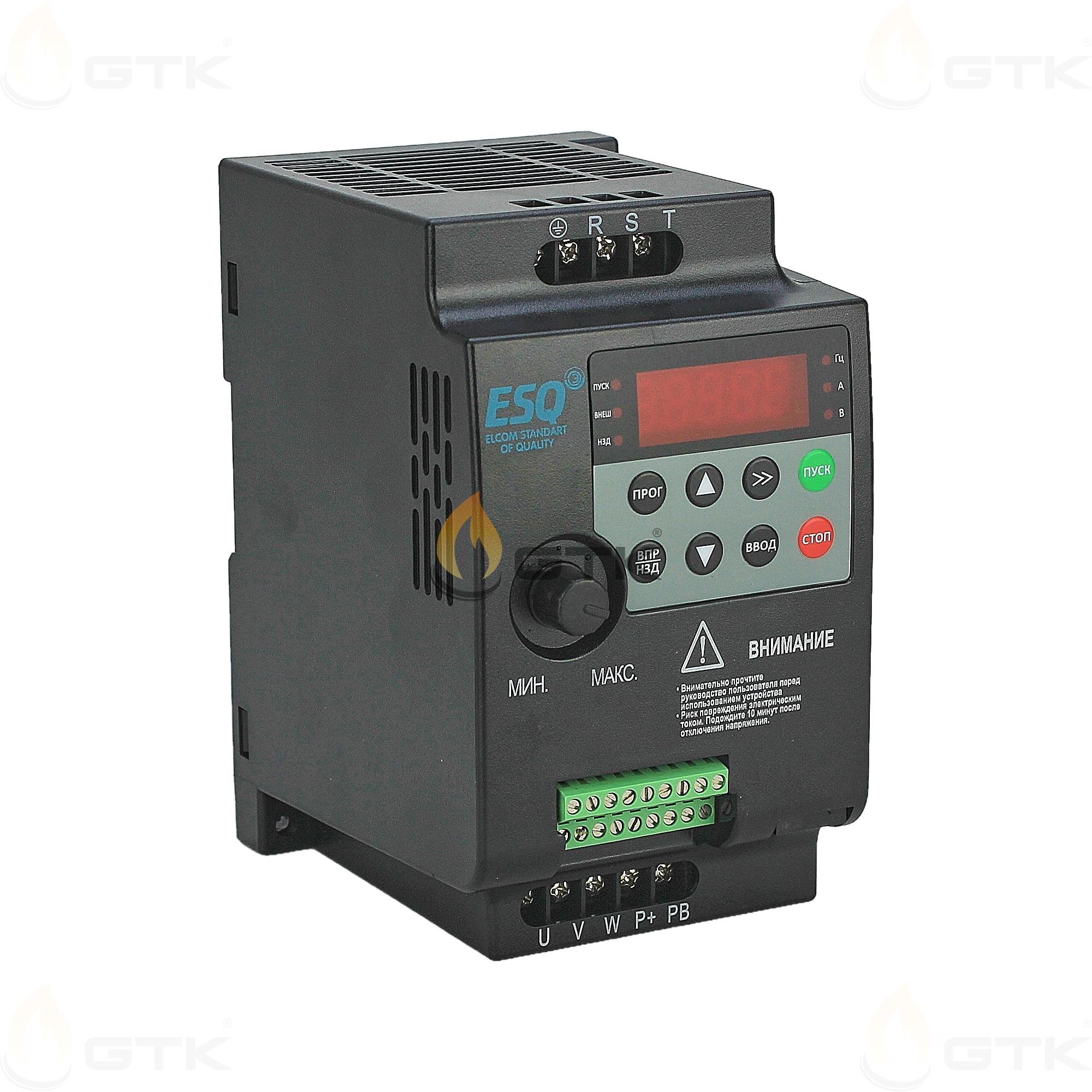 Частотный преобразователь ESQ 230-4T-2.2K