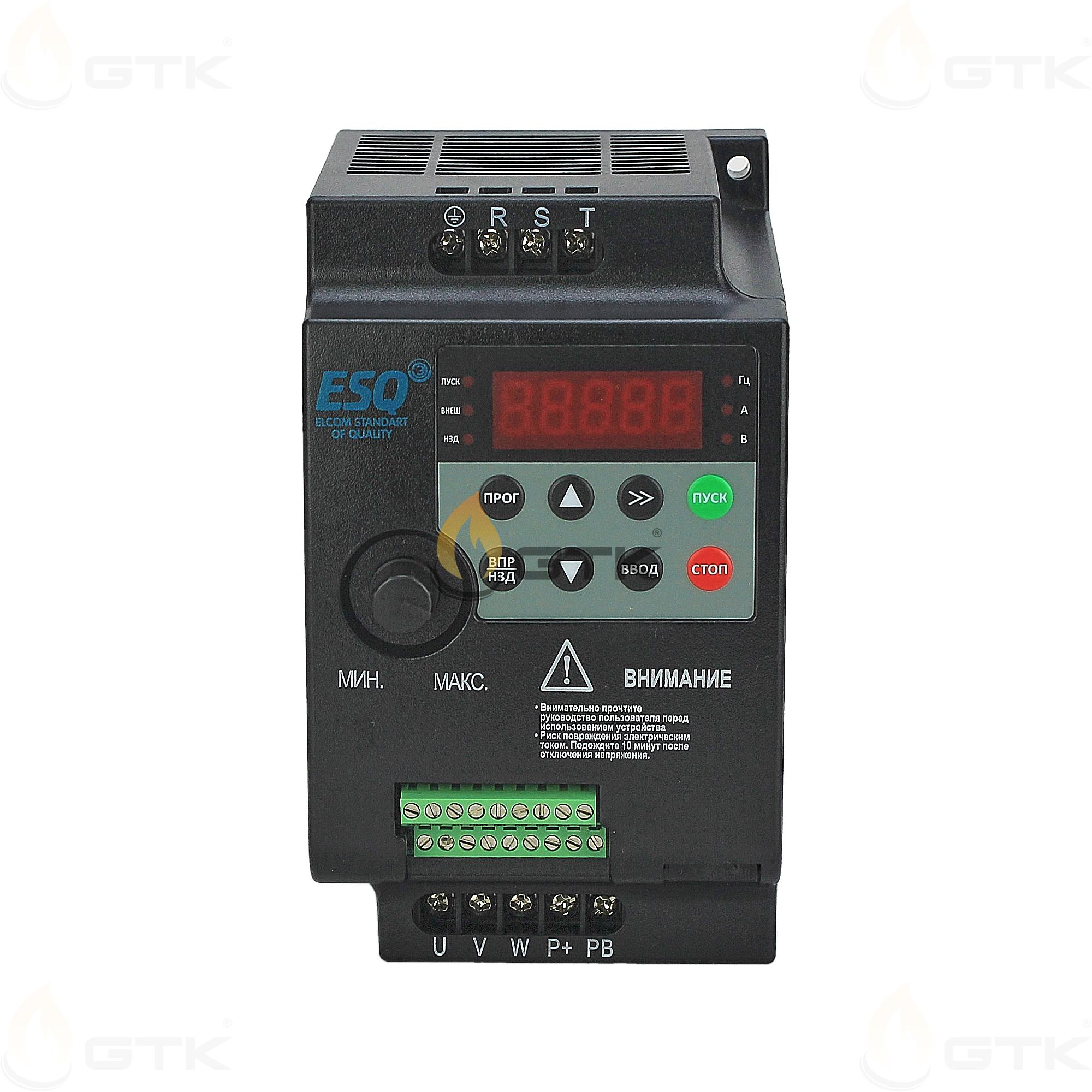 Частотный преобразователь ESQ 230-4T-2.2K