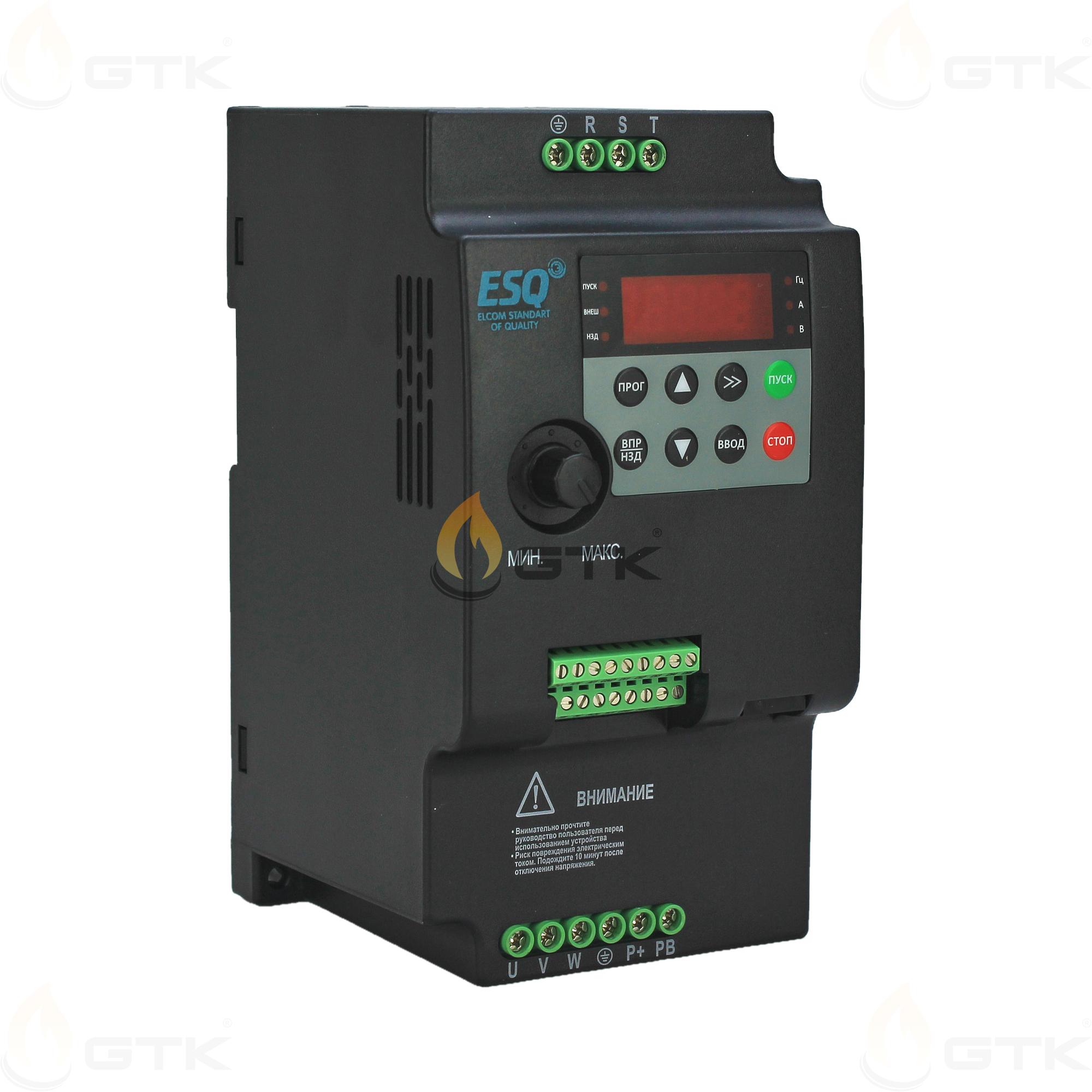 Частотный преобразователь ESQ 230-4T-5.5K