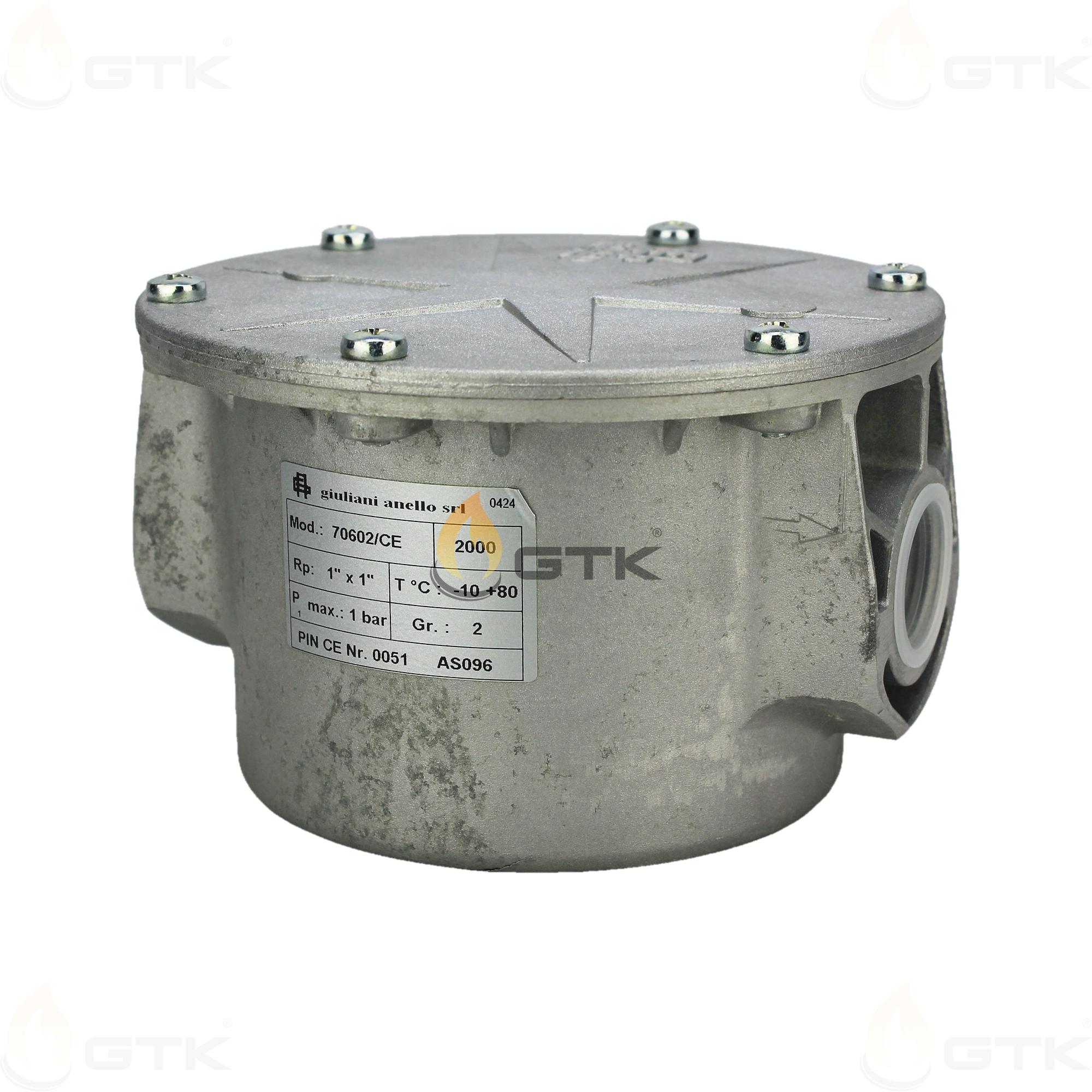 Газовый фильтр Giuliani Anello 70602/CE, 007.0042.000 Газовый фильтр Giuliani Anello 70602/CE, 007.0042.000