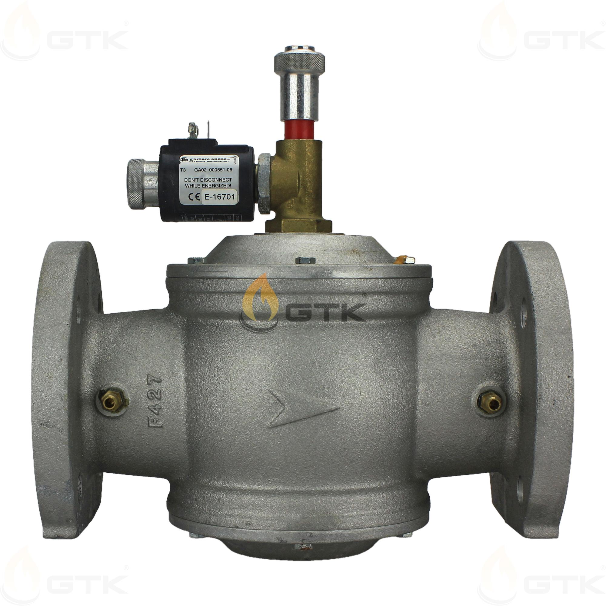 Газовый электромагнитный клапан Giuliani Anello EV65, арт: 010.0186.001