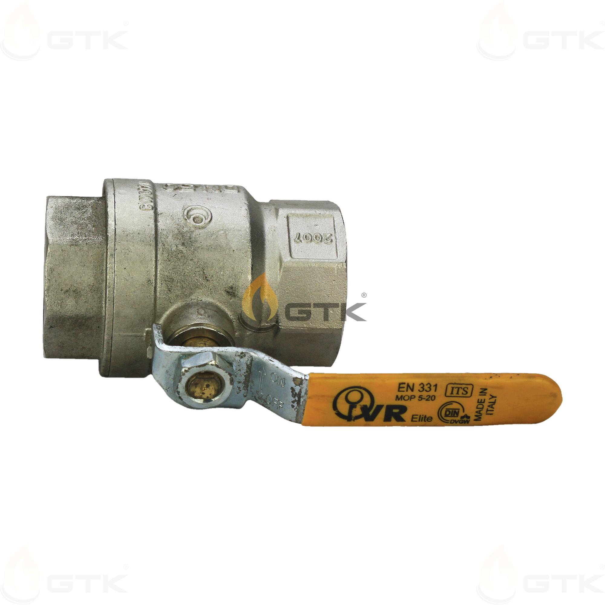 Шаровой латунный кран c внутренней резьбой IVR DN50 PN40