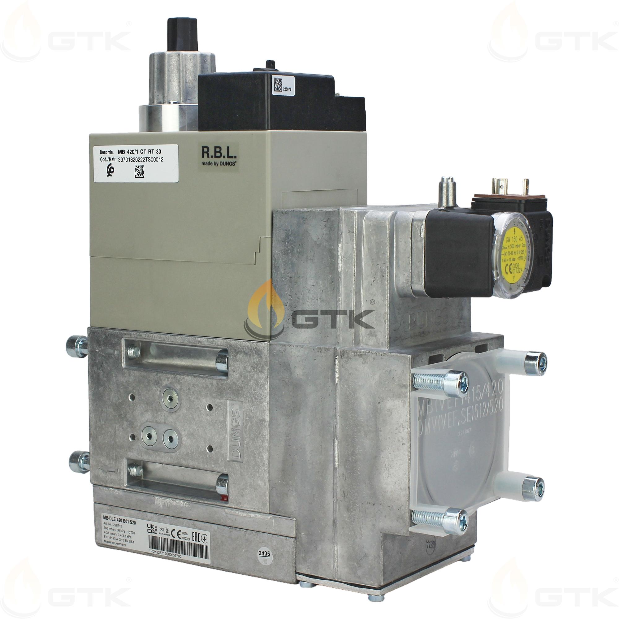 Газовая рампа Riello MB 420/1 - CT RT 30, арт: 3970182