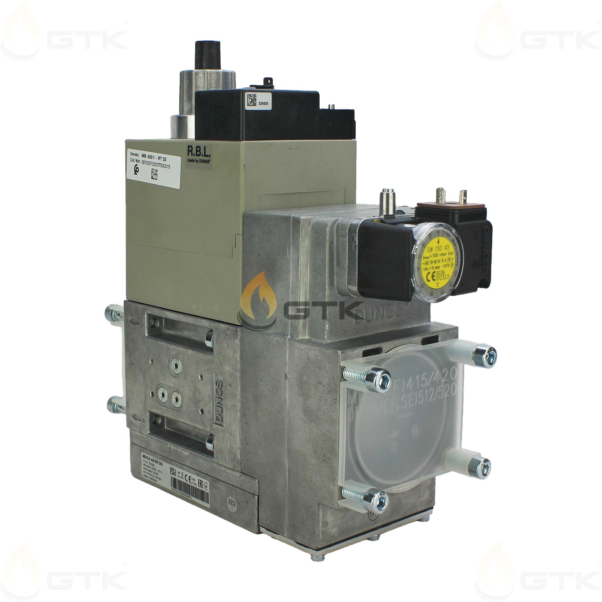 Газовая рампа Riello MB 420/1 - RT 52, 3970257