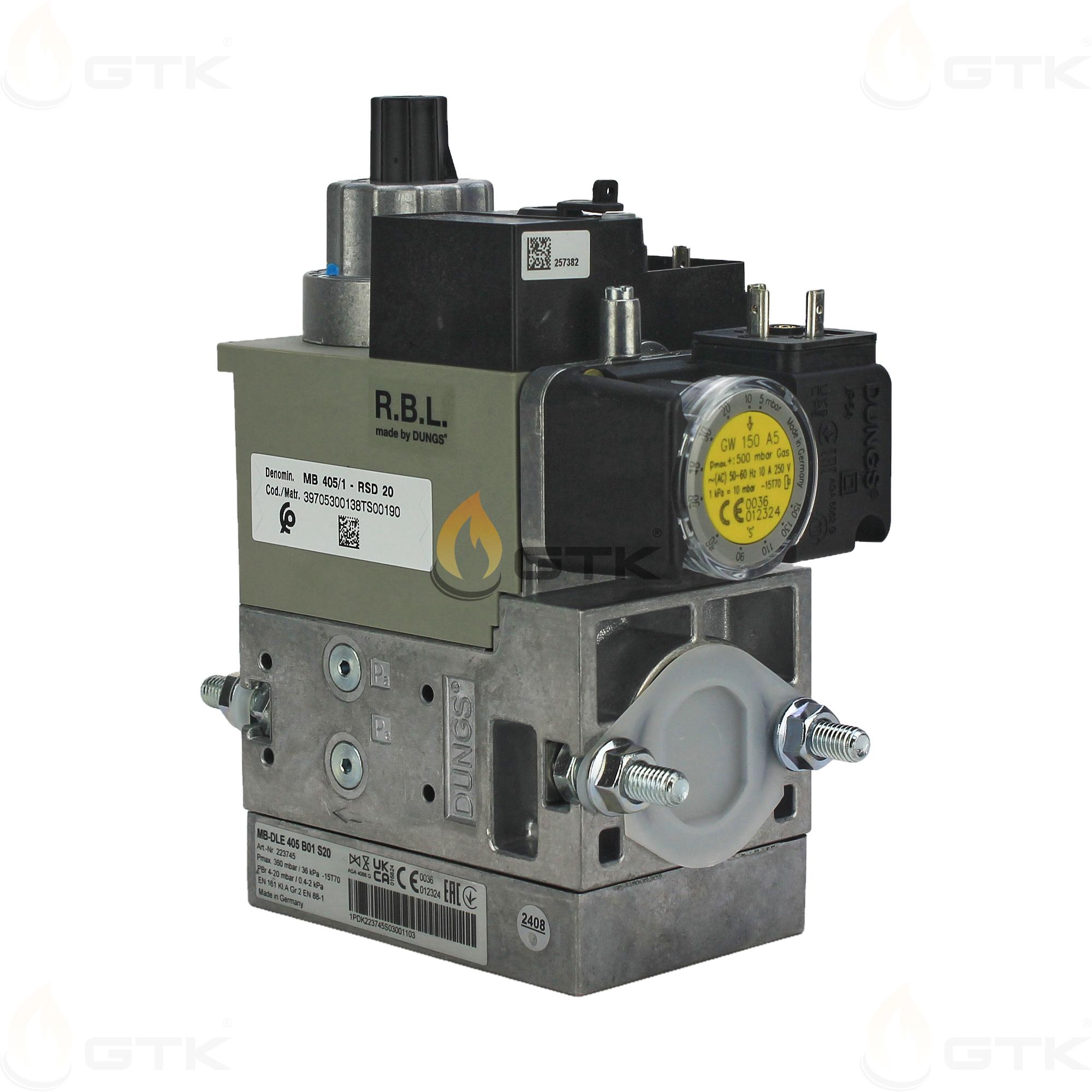 Газовая рампа Riello MB DLE 405, 3970530