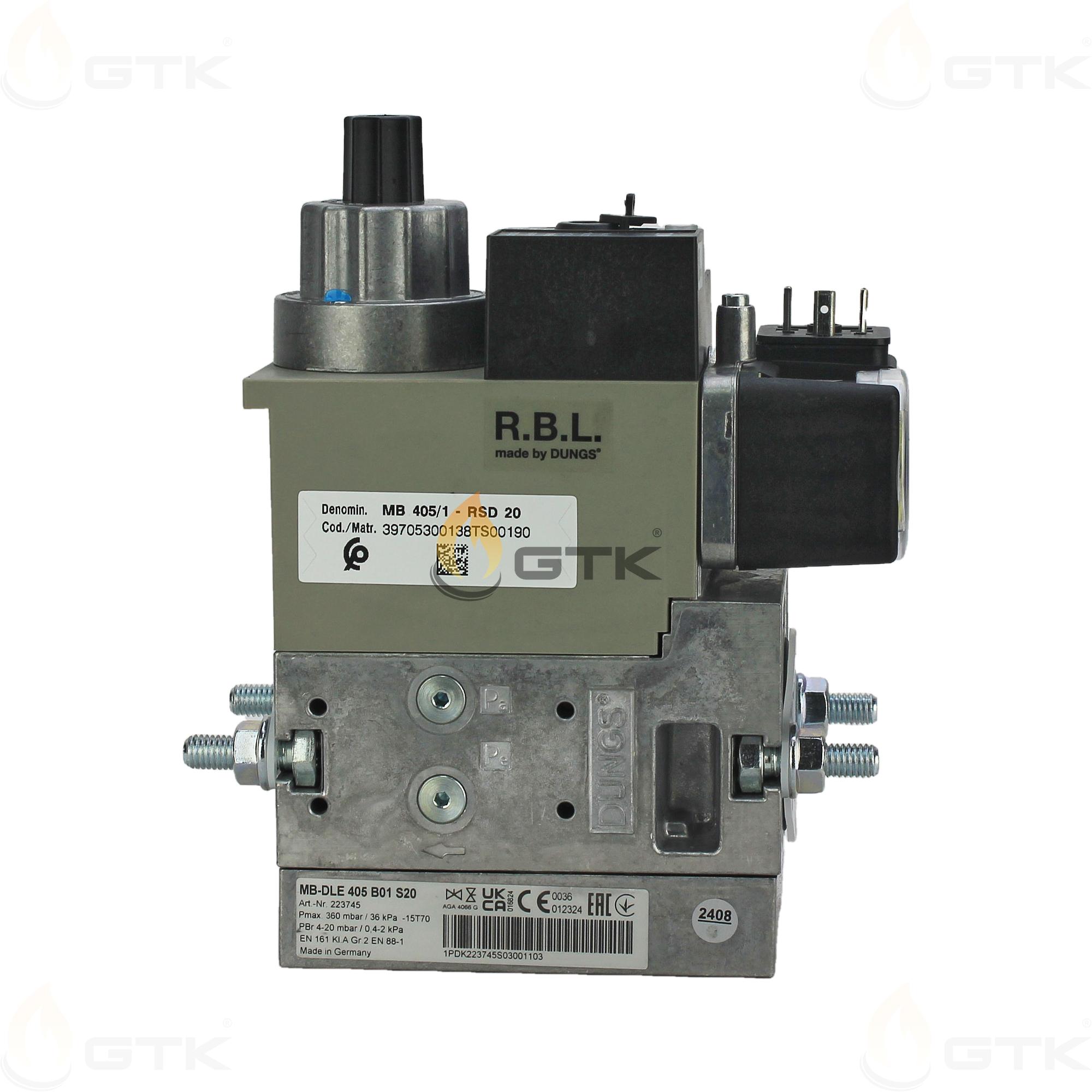 Газовая рампа Riello MB DLE 405, 3970530