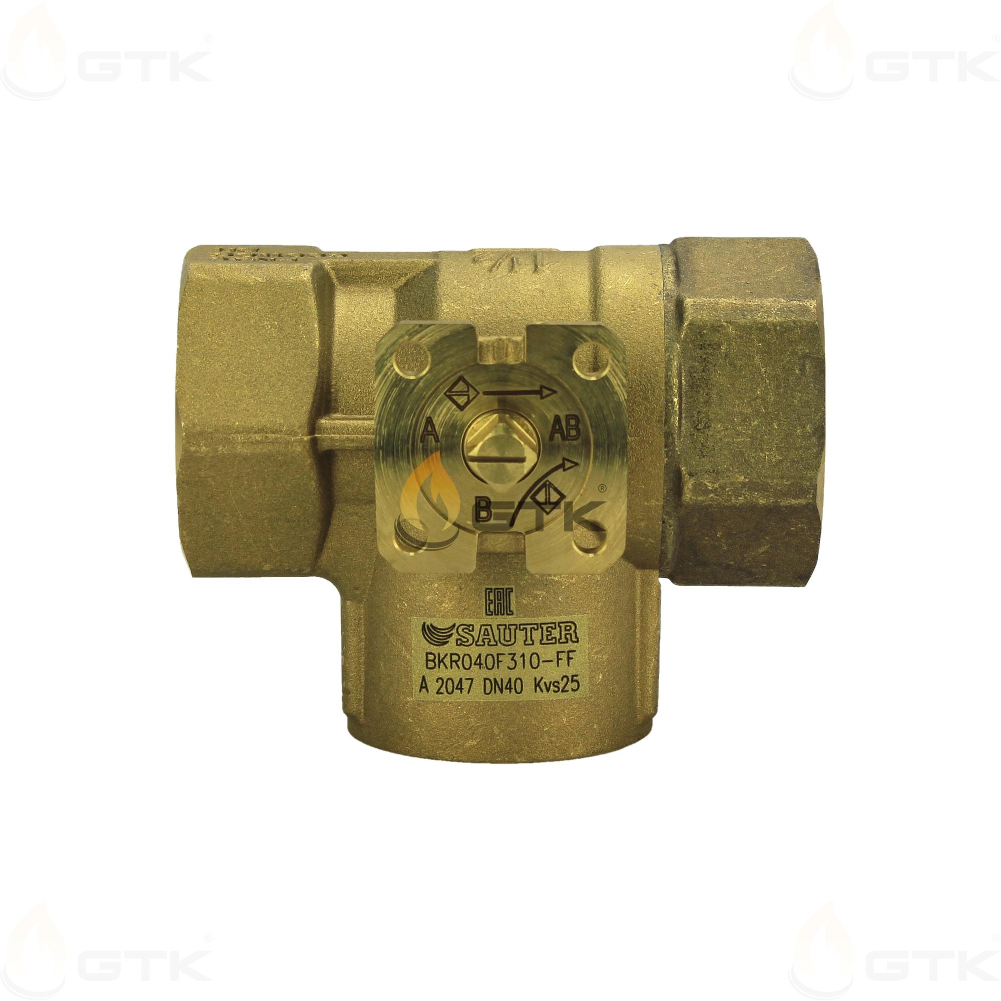 Трехходовой клапан Sauter BKR040F310-FF
