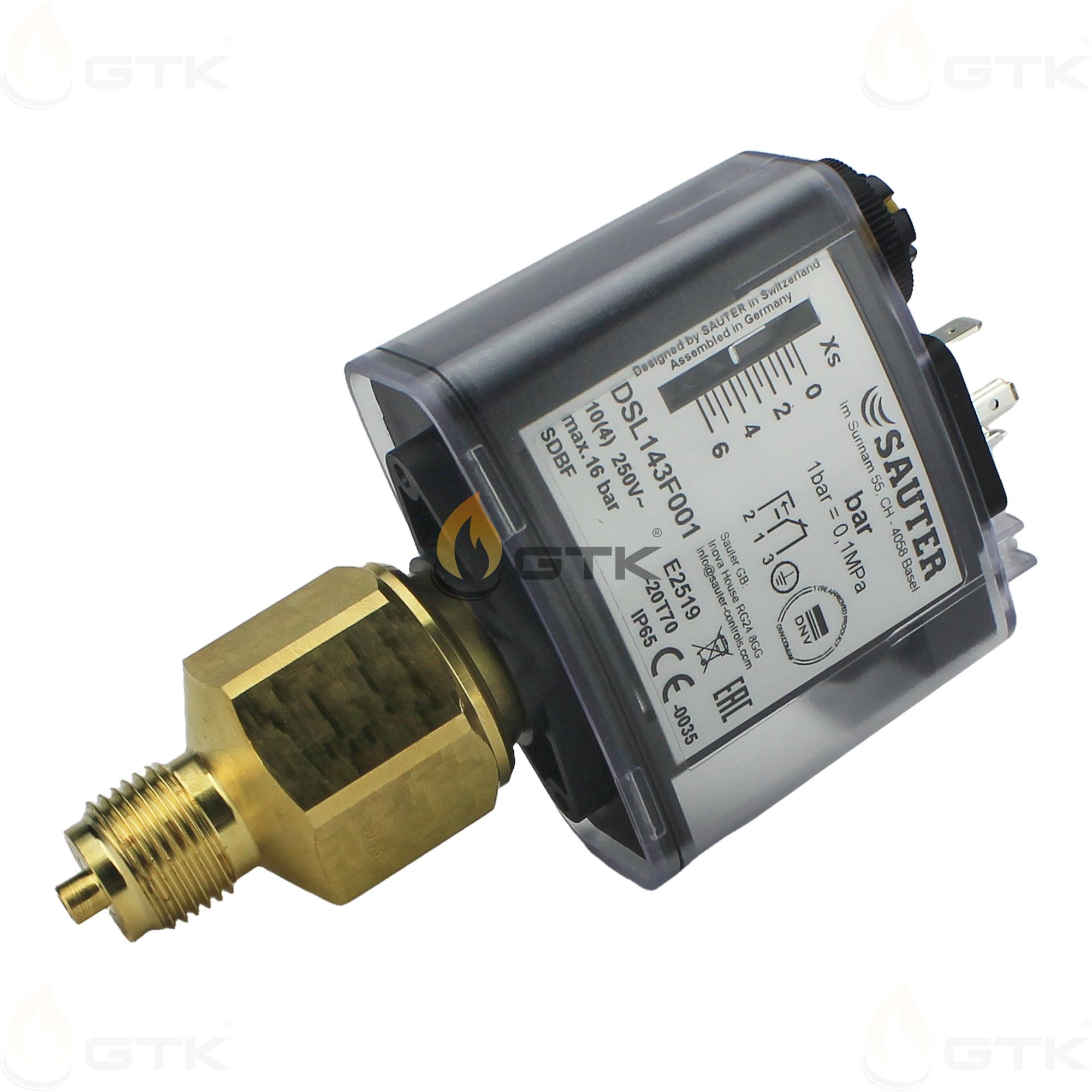 Ограничитель нижнего давления Sauter DSL143F001