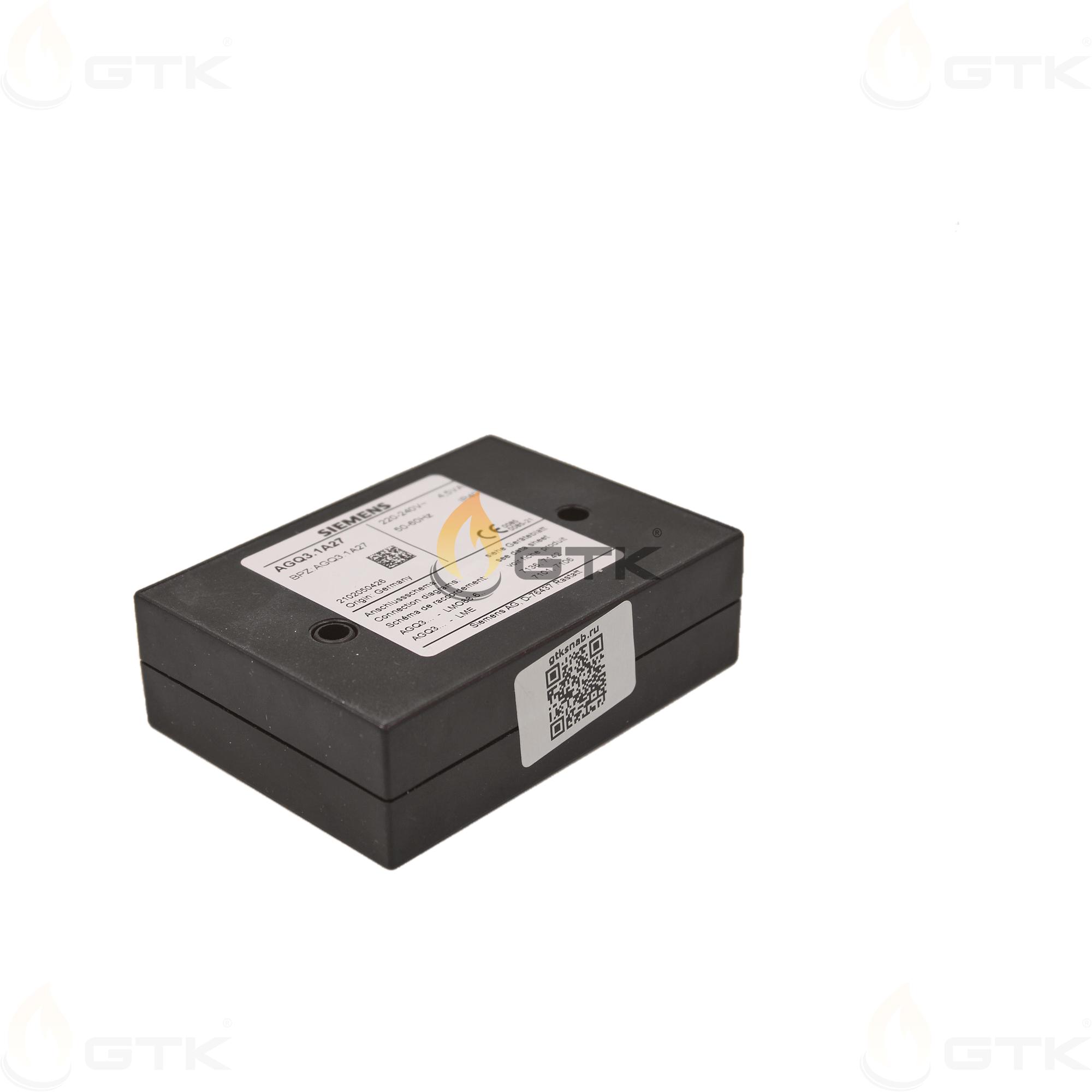 Усилитель сигнала пламени Siemens AGQ3.1A27, арт: BPZ:AGQ3.1A27