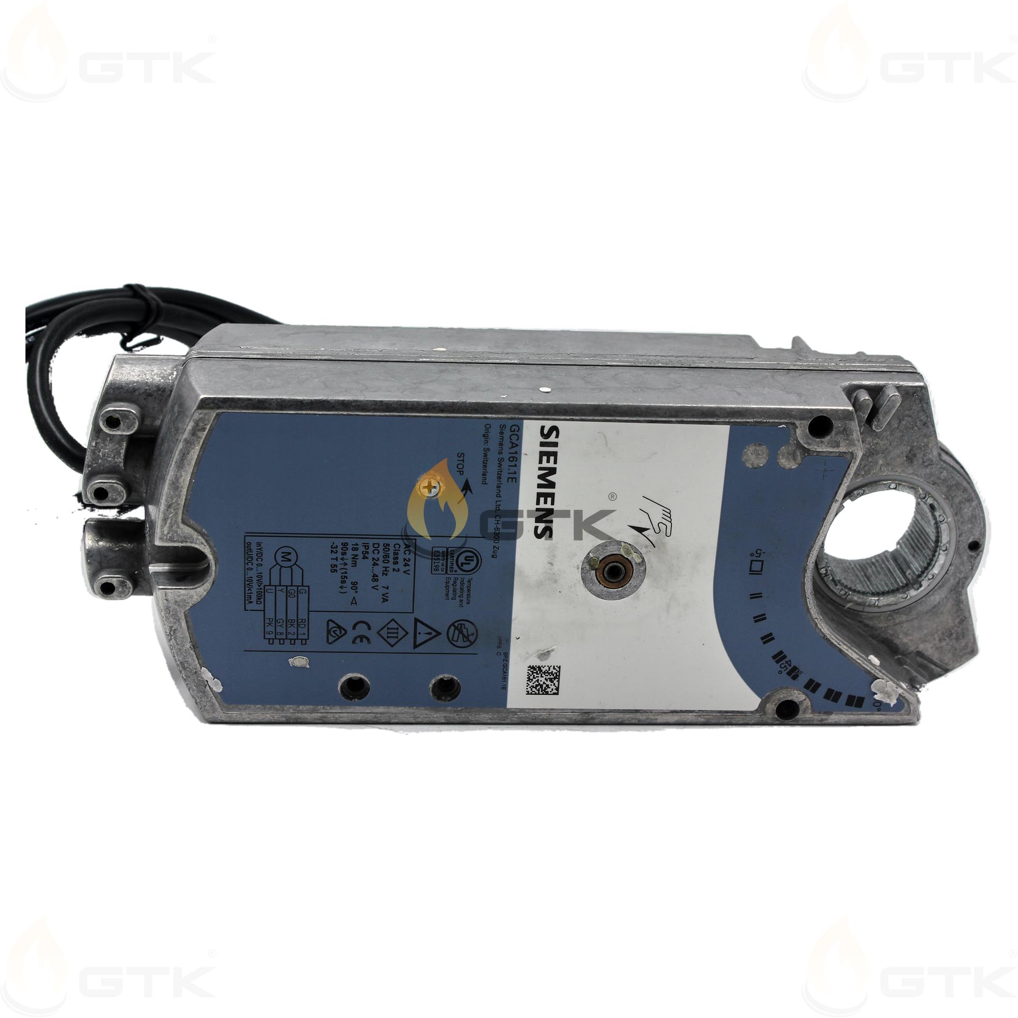 Привод воздушной заслонки Siemens GCA161.1E, арт: BPZ:GCA161.1E