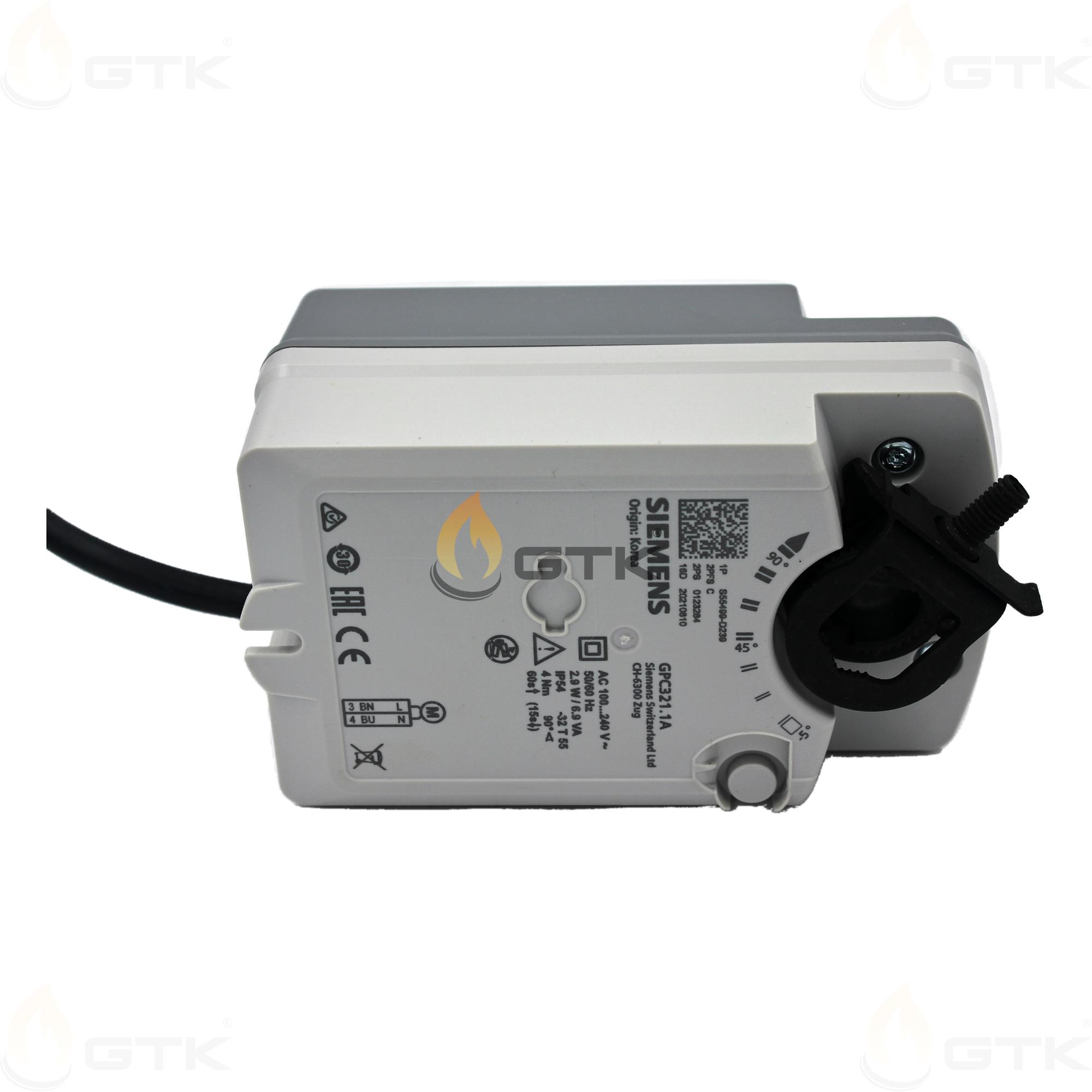 Привод воздушной заслонки Siemens GPC321.1A