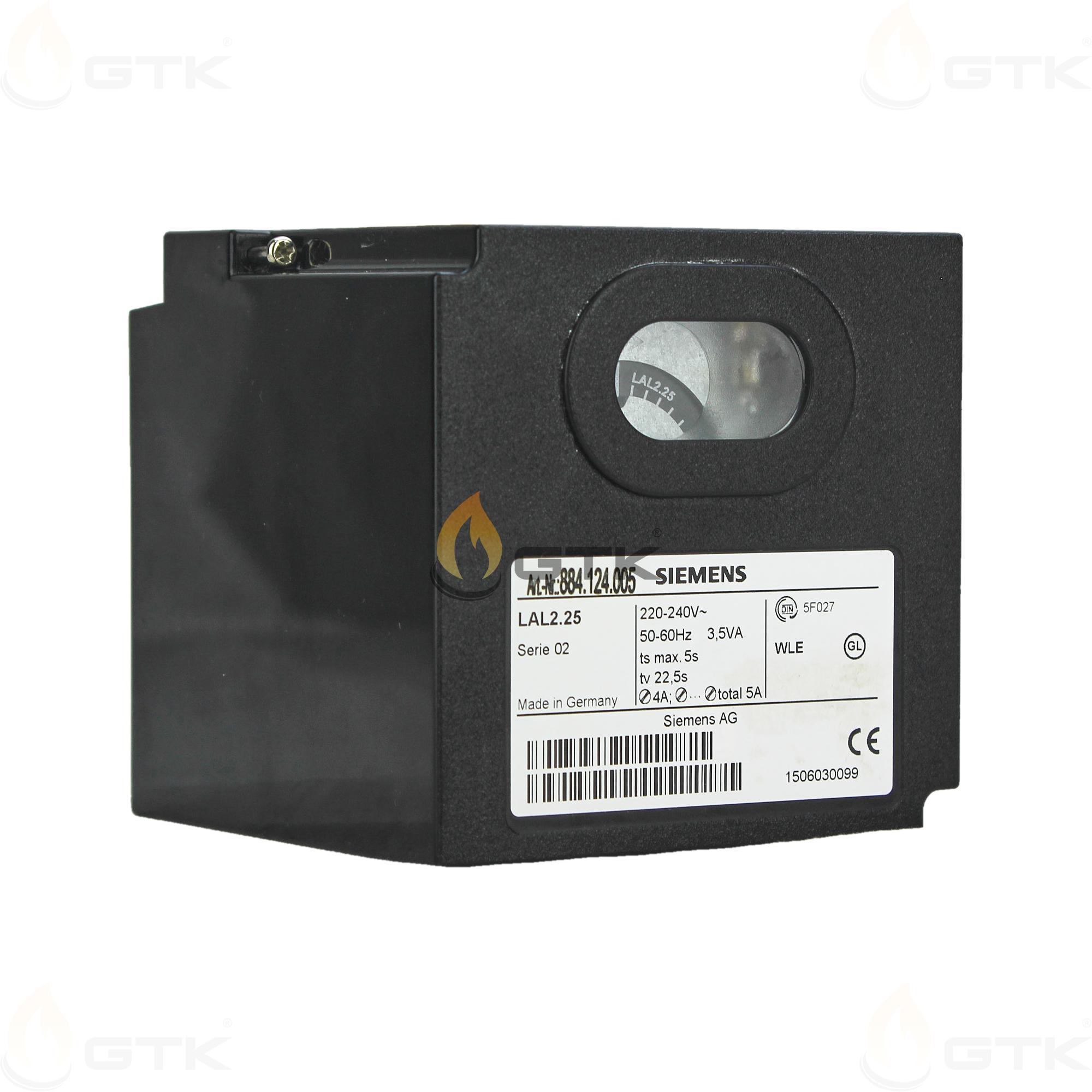 Автомат горения Siemens LAL2.25, BPZ:LAL2.25 Автомат горения Siemens LAL2.25, BPZ:LAL2.25