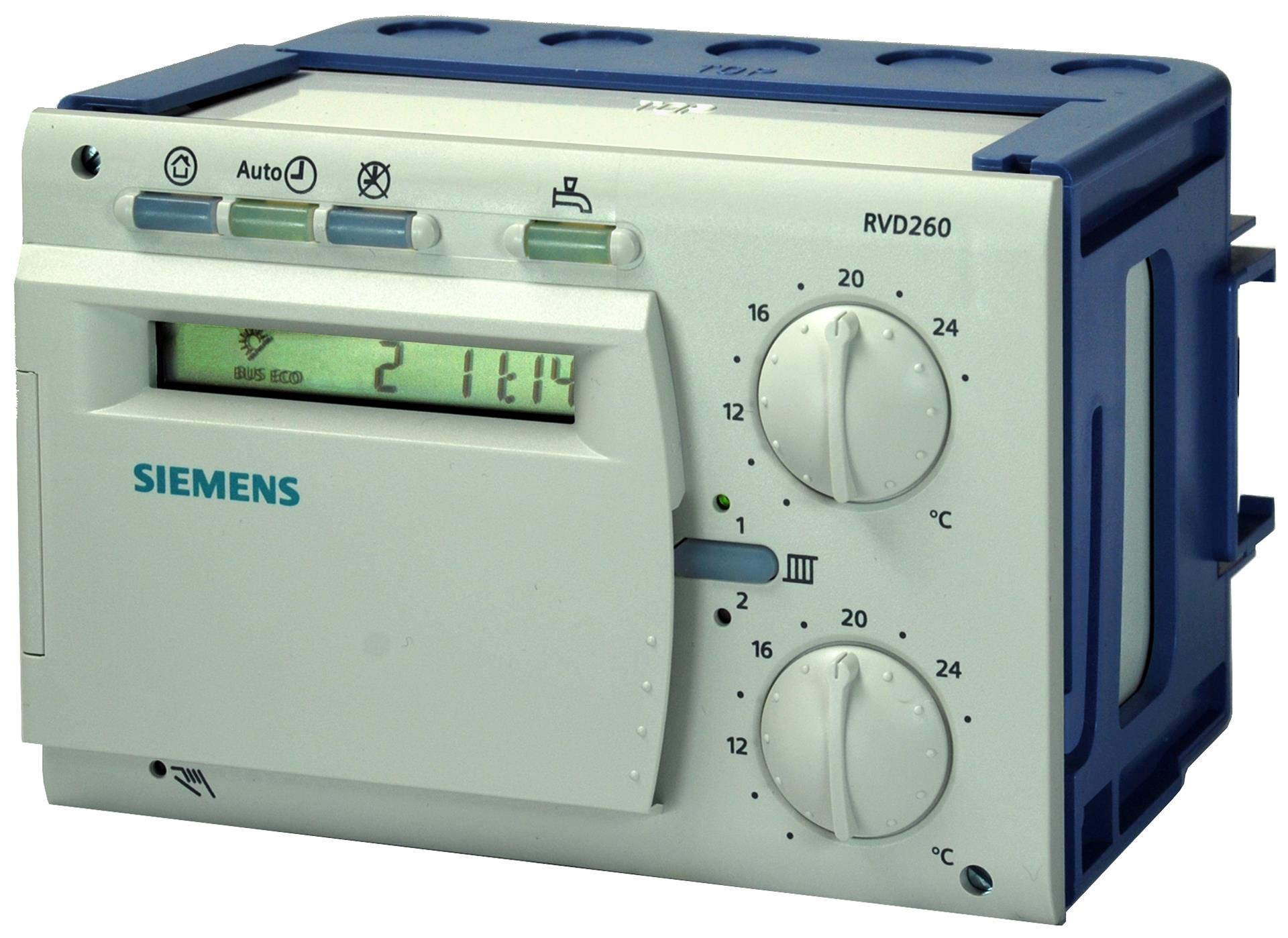 Контроллер центрального отопления  Siemens RVD265/109-A | SM:RVD265/109-C
