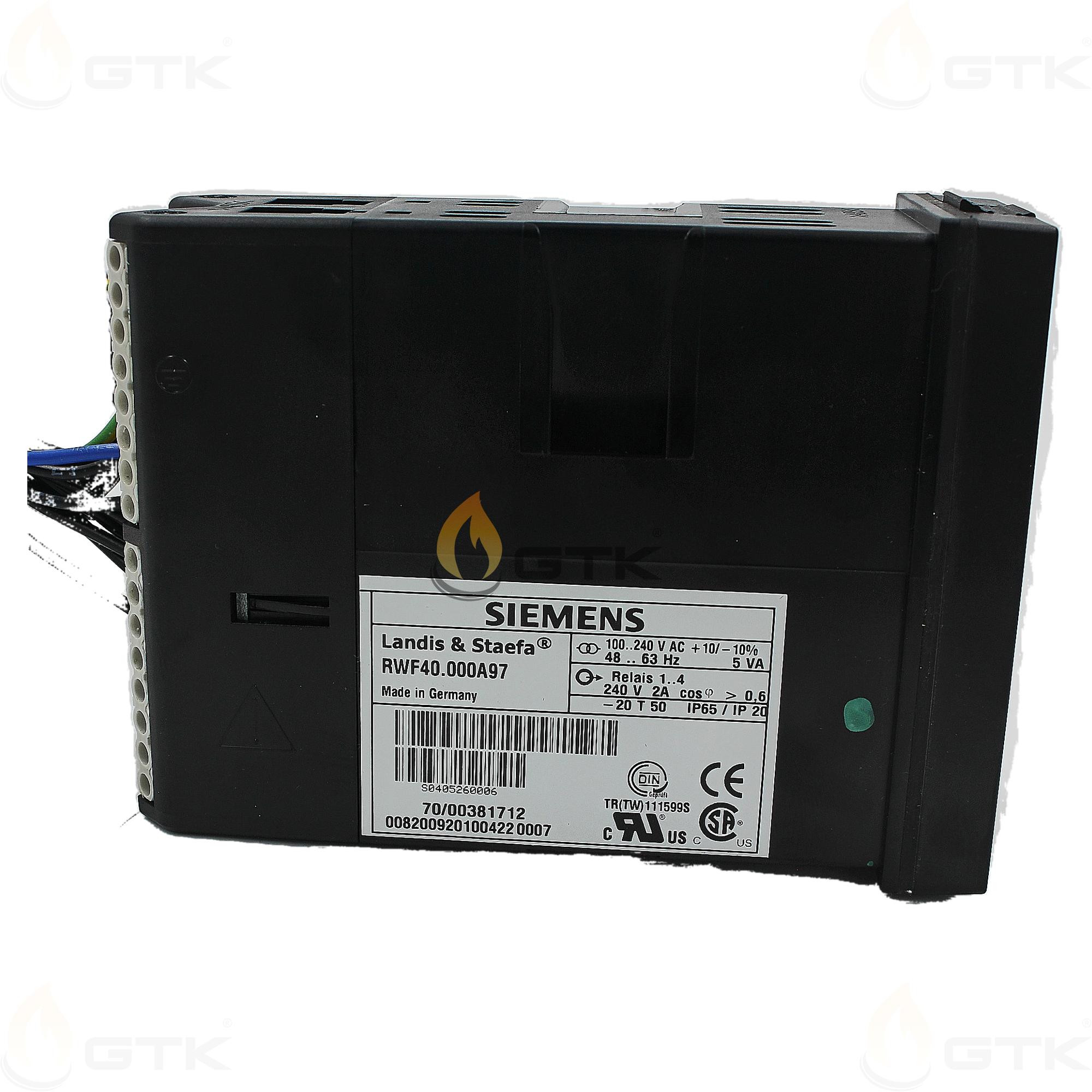 Температурный контроллер Siemens RWF40.000A97, арт: BPZ:RWF40.000A97