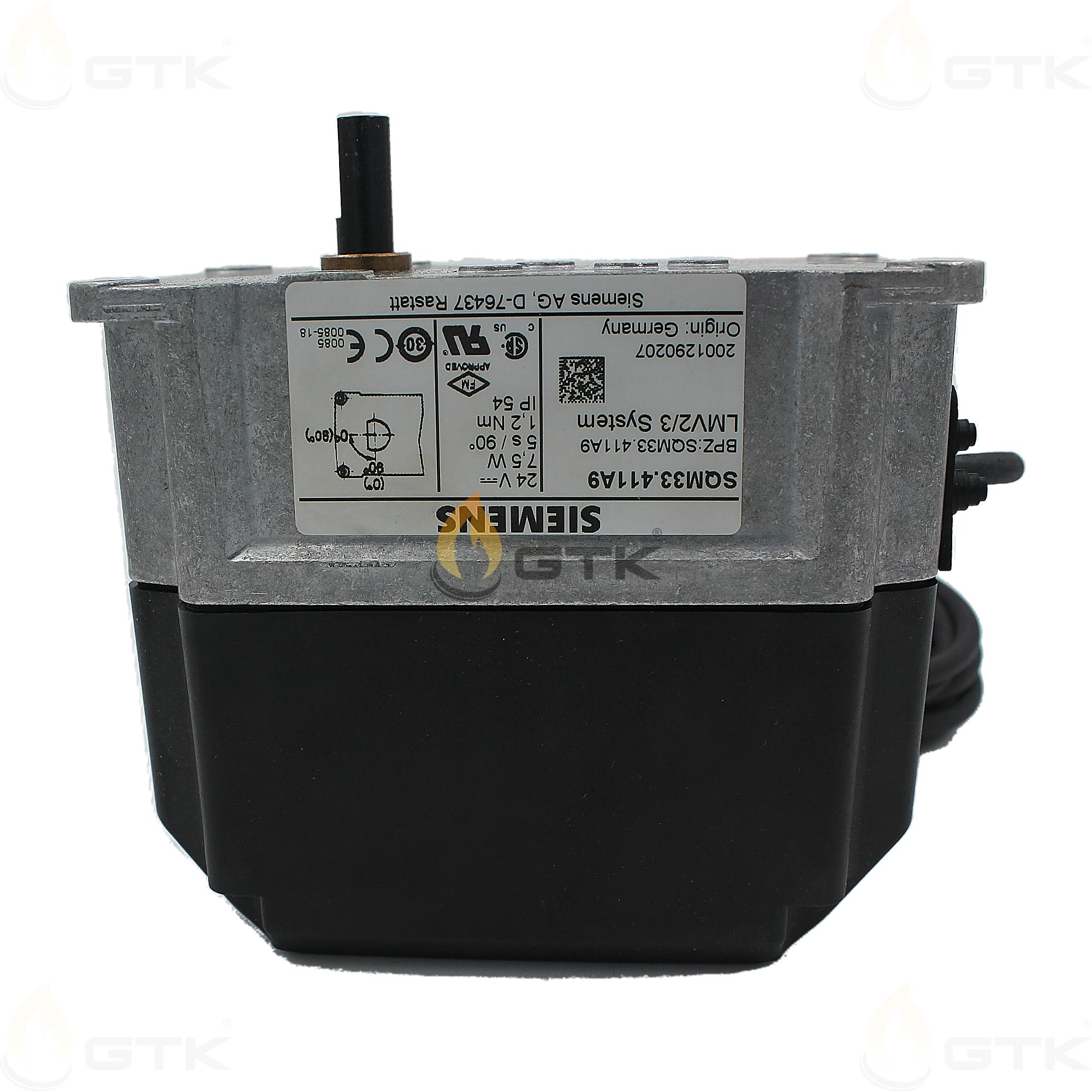Сервопривод Siemens SQM33.411A9, арт: BPZ:SQM33.411A9