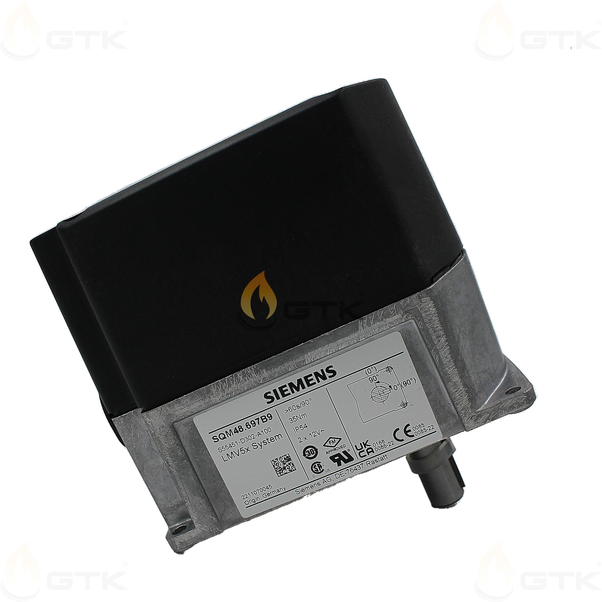 Сервопривод Siemens SQM48.697B9, арт: BPZ:SQM48.697B9