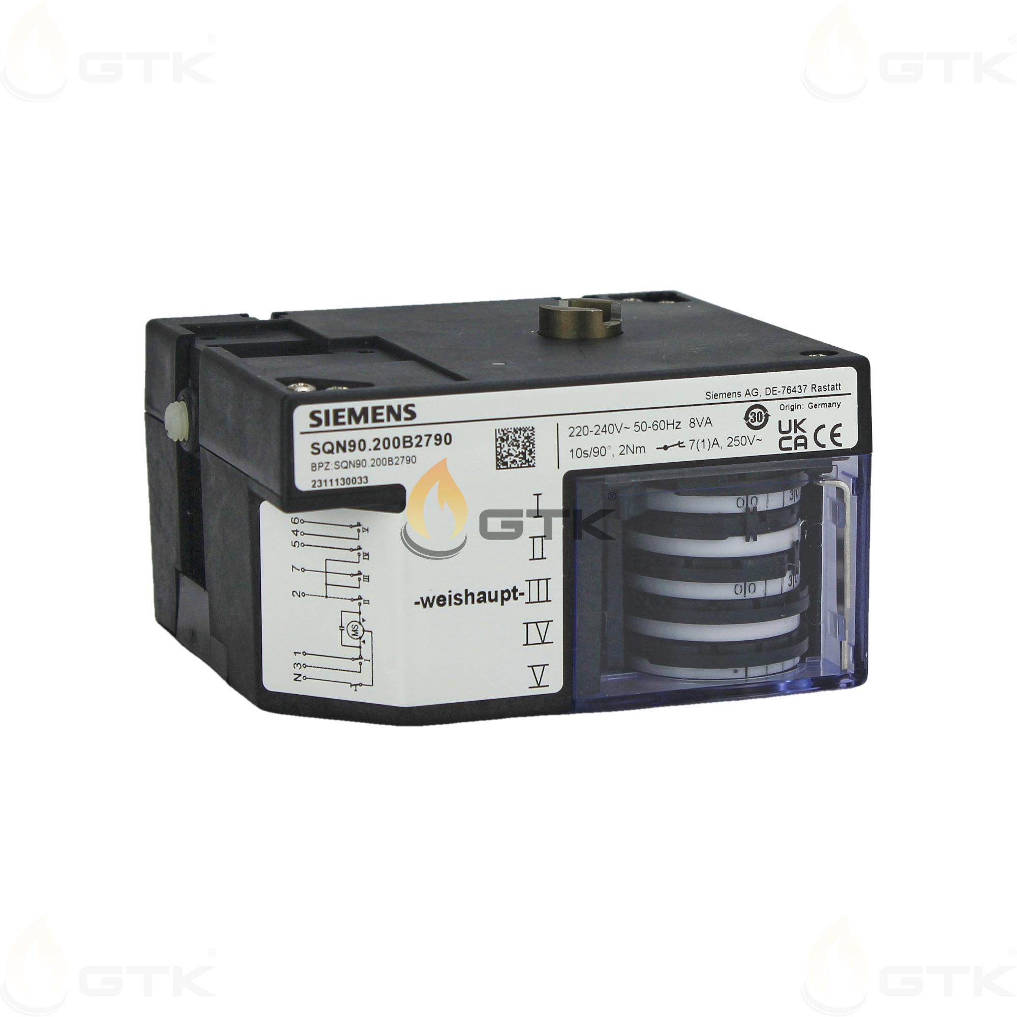 Сервопривод Weishaupt SQN90.200B2790, 651025