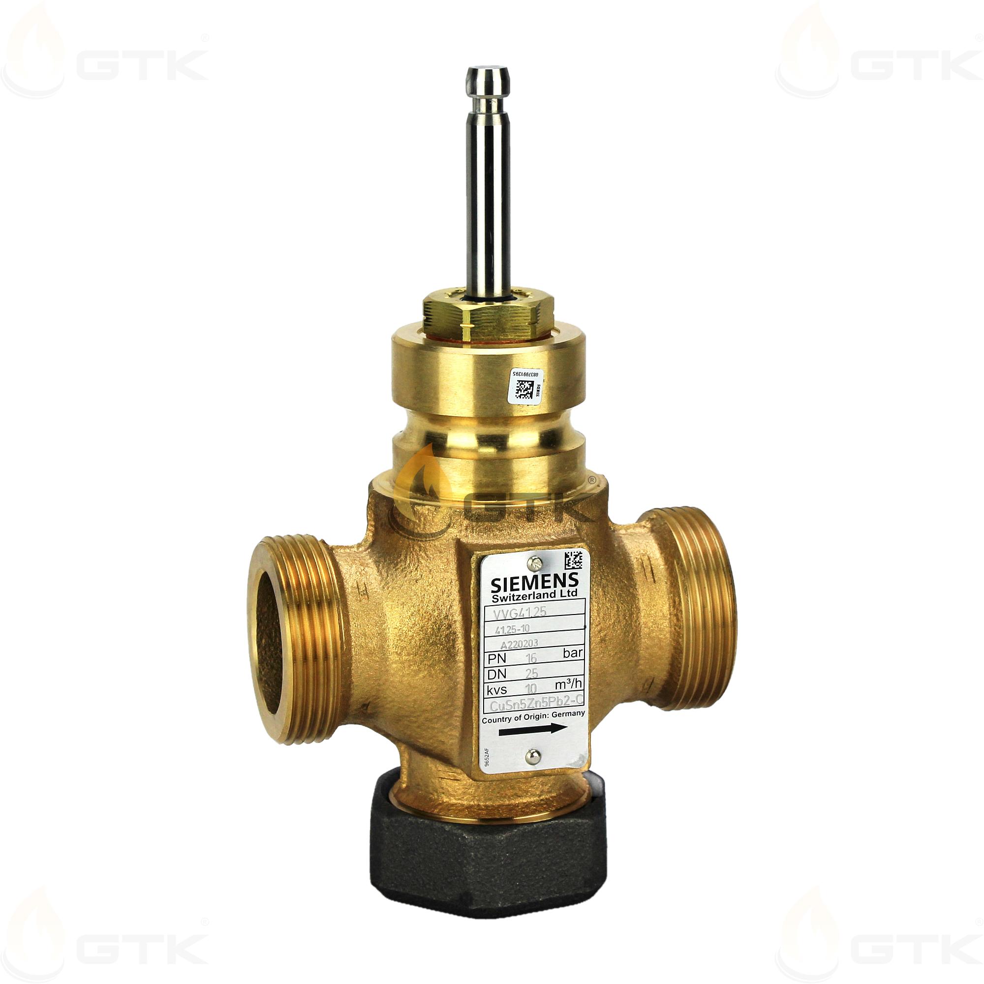 Седельный клапан Siemens VVG41.25