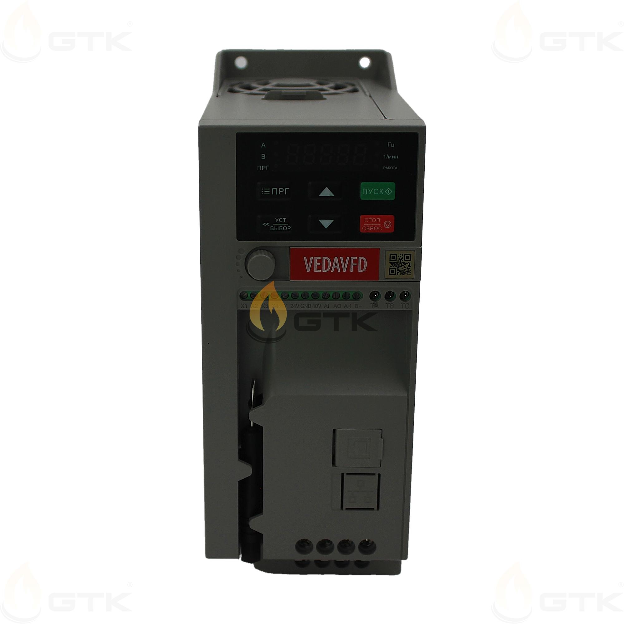 Частотный преобразователь VEDA VF-51-P1K5-0007-L5-S2-E20-B-H+PAN, арт. ABA00003