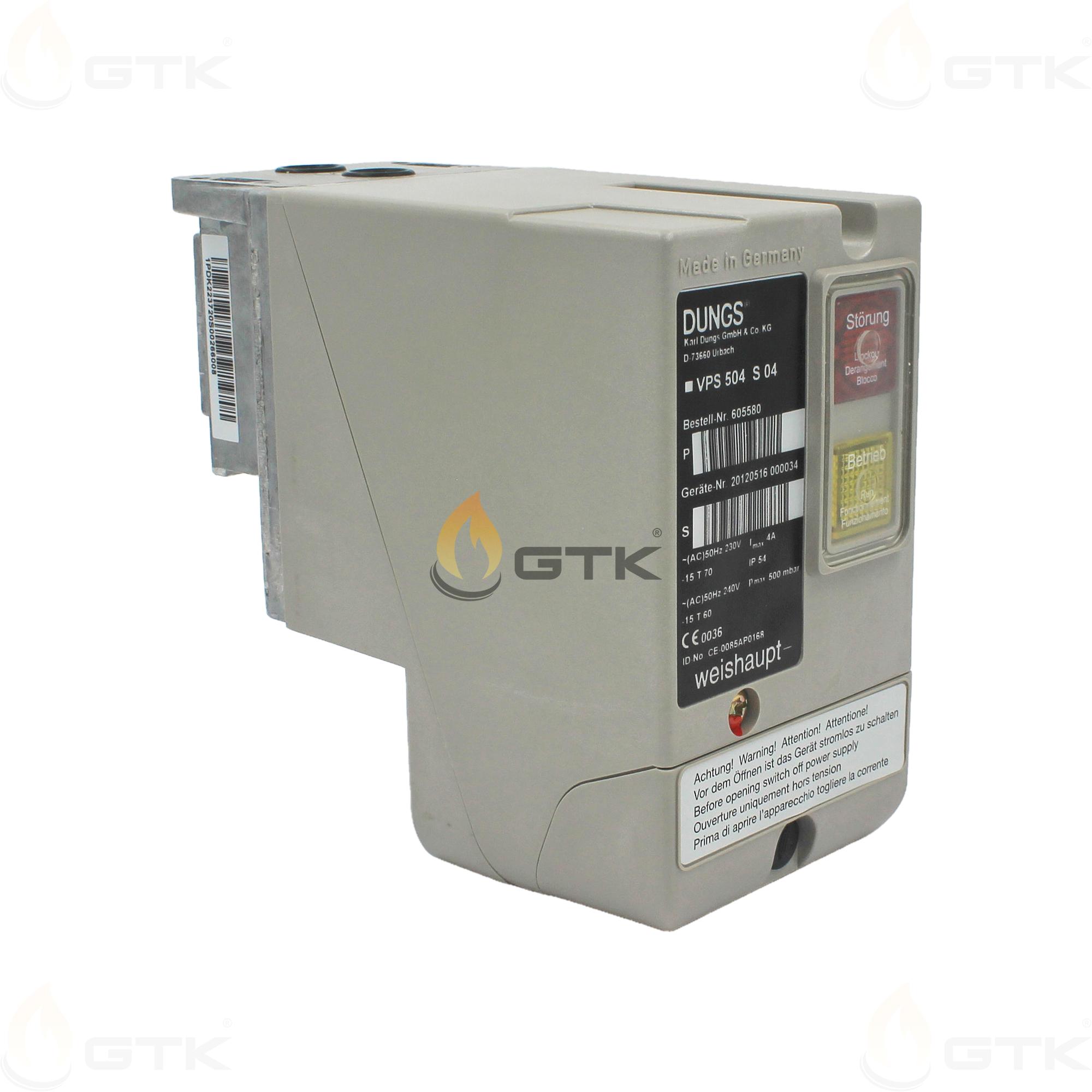 Блок контроля герметичности Weishaupt VPS 504 S 04, 605580