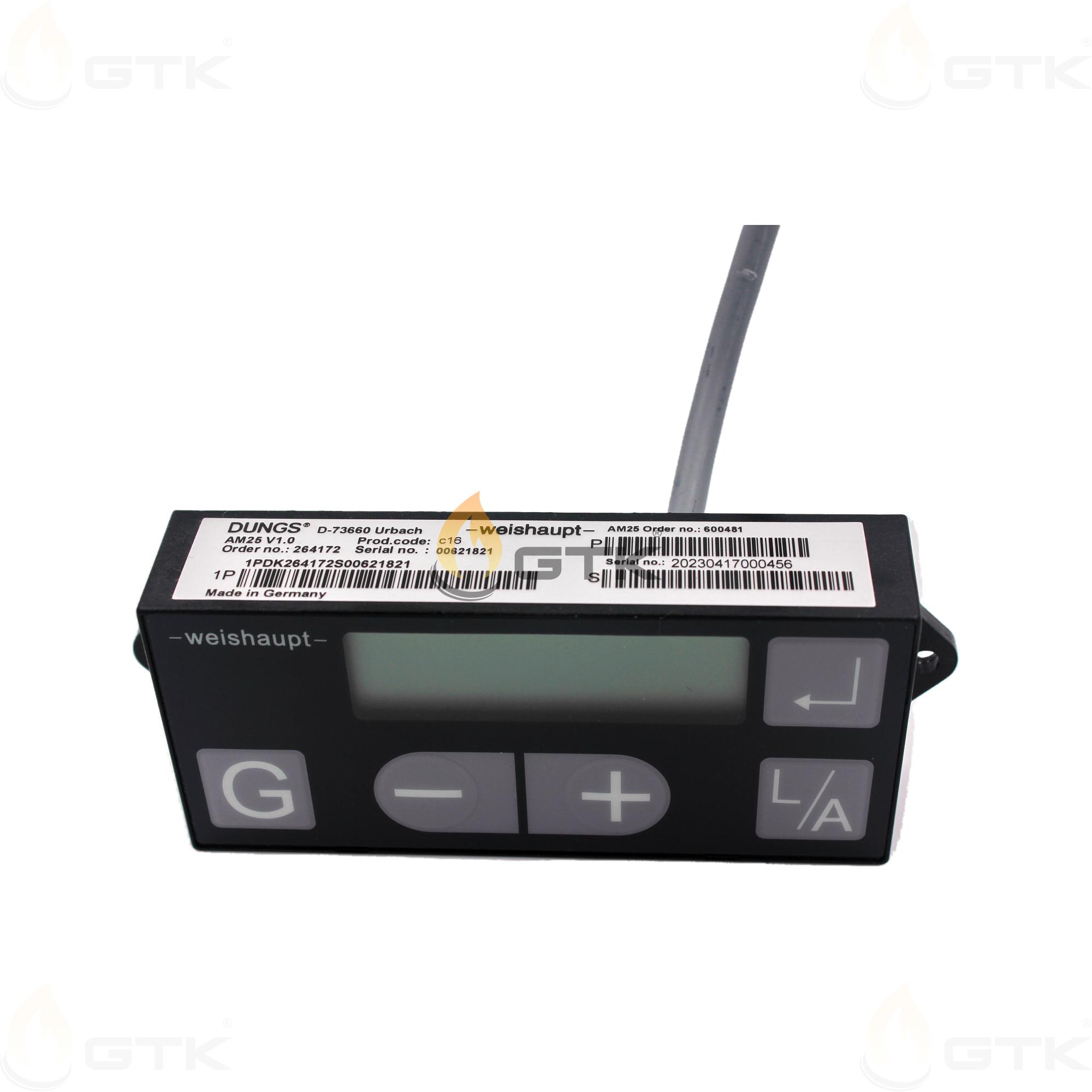 Жидкокристаллический дисплей Weishaupt AM25 V1.0, арт: 600481