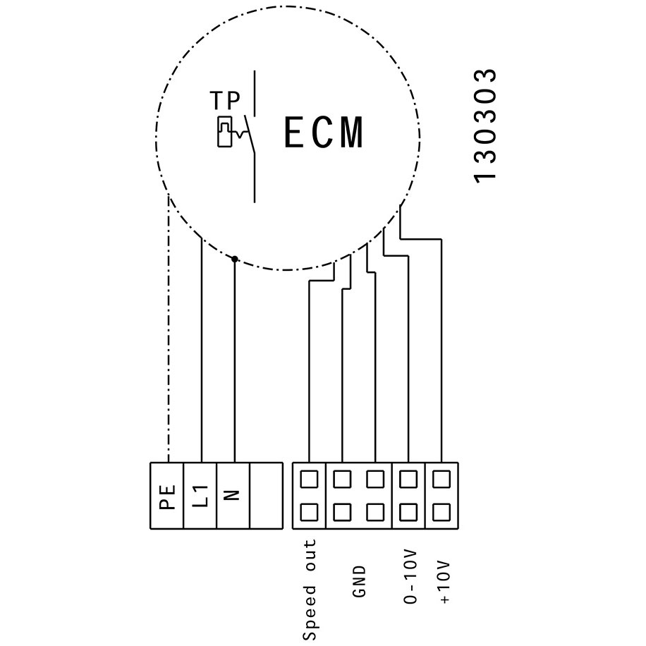 Схемы для Вентилятор канальный изолированный Shuft SH 315 EC | НС-1223291