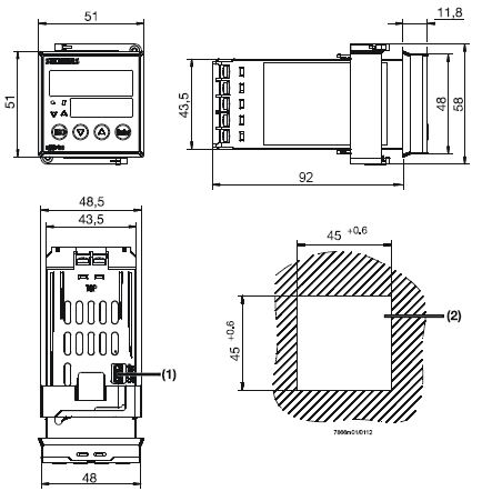 Схемы для Контроллер Siemens RWF50.20A9 | BPZ:RWF50.20A9