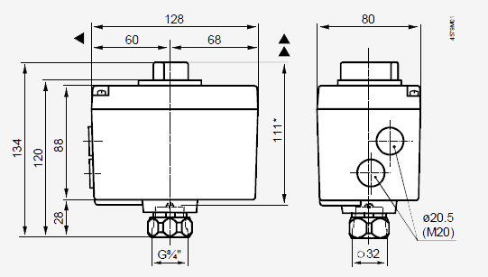 Схемы для Электромоторный привод 3-точечный Siemens SSC619 | BPZ:SSC619