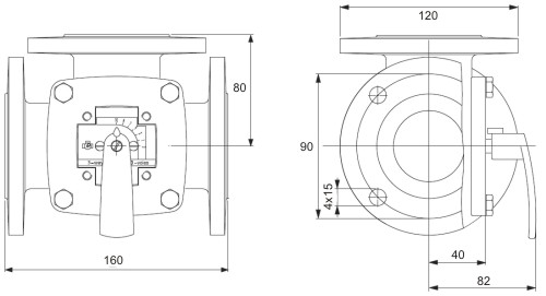 Схемы для Трехходовой клапан Esbe 3F32 (Арт. 11100300)