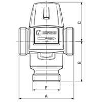 Схемы для Клапан Esbe VTA322 35-60 (Арт. 31101000)