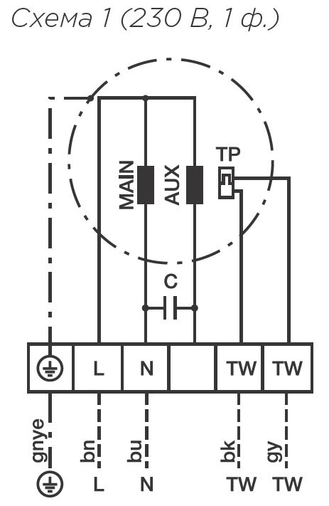 Схемы для Вентилятор кухонный вытяжной Shuft IEF 250E | НС-1248631