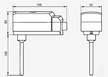 Схемы для Термостат накладной  Siemens RAK-TW.5000HS | АВ1191