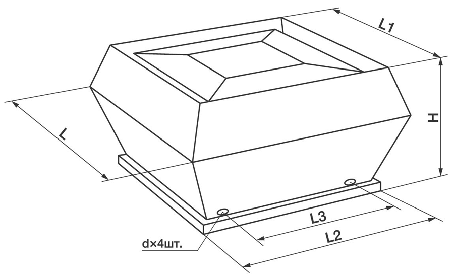Схемы для Вентилятор крышный Shuft RMVE 355/600-4 VIM | НС-1064695
