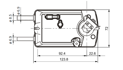 Схемы для Привод воздушной заслонки Siemens GPC321.1A
