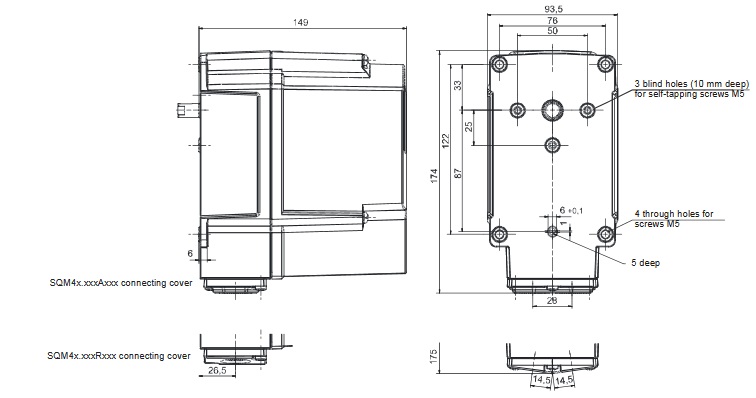 Схемы для Сервопривод Siemens SQM40.265A20 | BPZ:SQM40.265A20