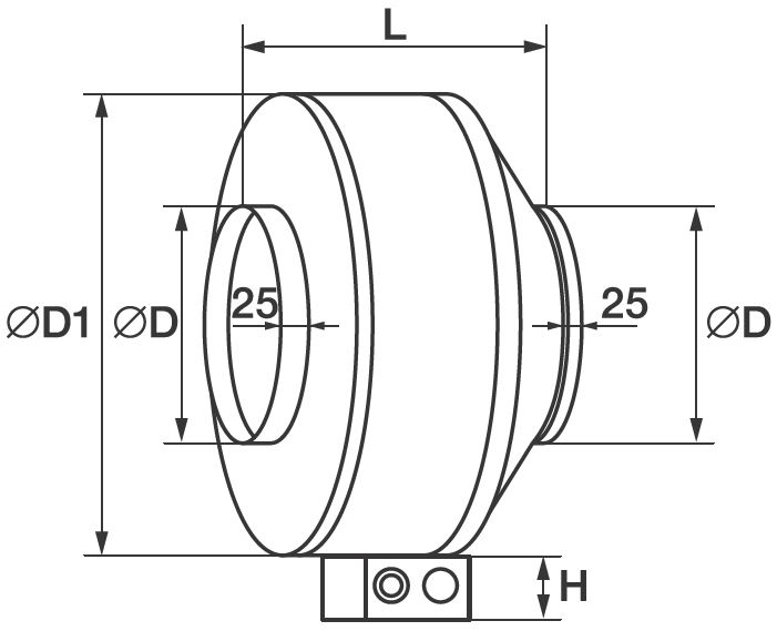 Схемы для Вентилятор EC канальный Shuft CFz 125 MAX | НС-1201779